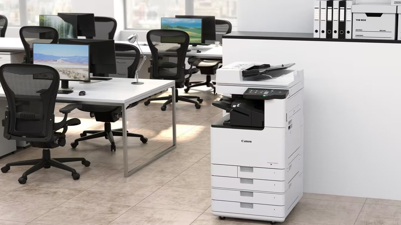 Canon Printer in an Office